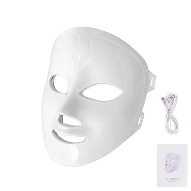 

New Technology 2021 Recharging Touch Key7 Color Photon Skin Rejuvenation Beauty Instrument Face & Body Mask Machine, Whtie