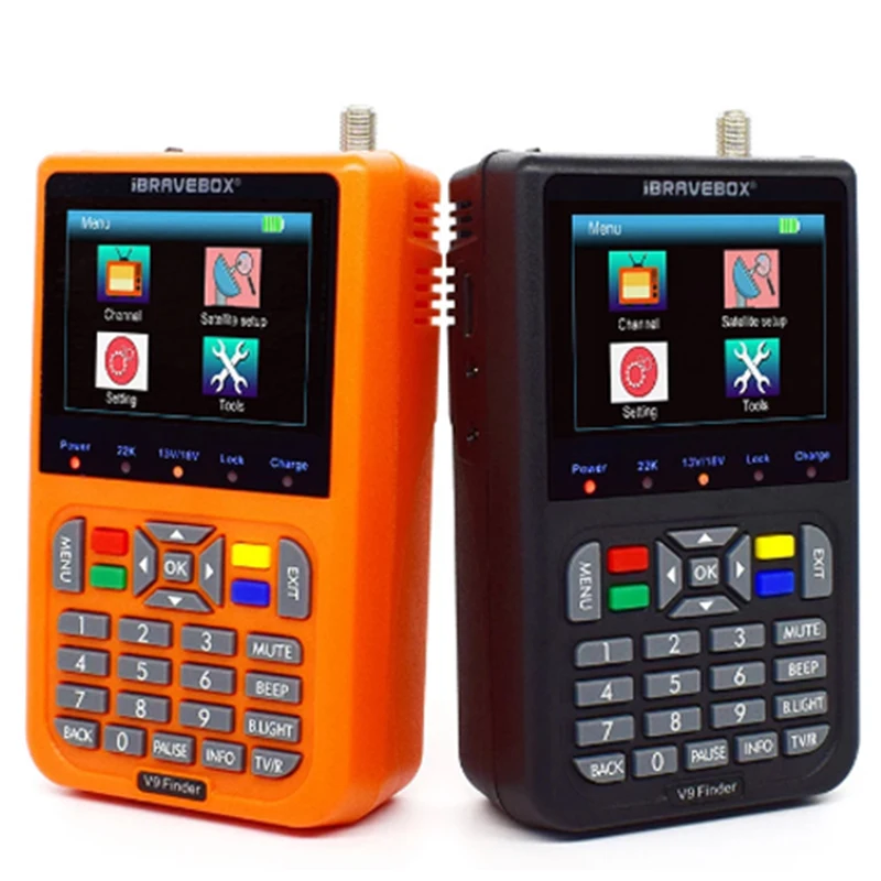 

Shenzhen HD DVB-S/S2 Receiver Top Box Satfinder Digital Find Met Satellite Finder Meter