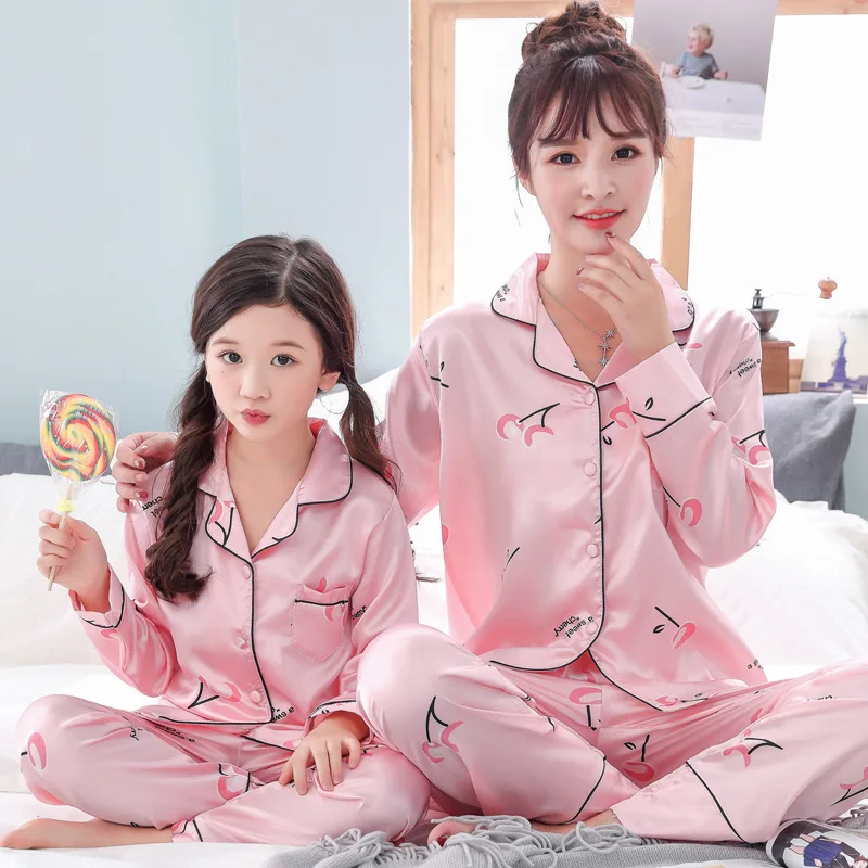 

Cheap Family Matching Clothing Pajamas Boy'S Sleepwear Pyjamas Kids Pijamas Mujer Piyama Anak 2 Piece Set Women