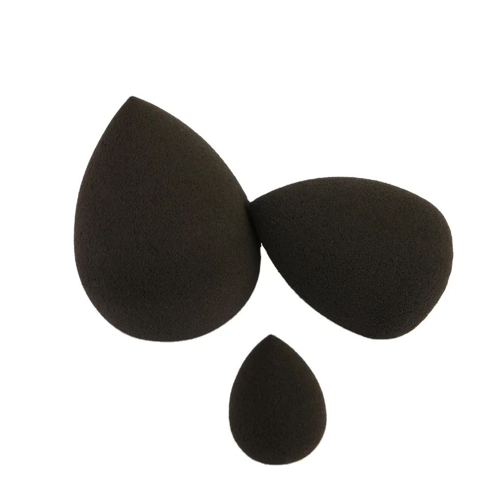 

Beaumaker New Powder Makeup Sponge Puff Wholesale Latex Free Beauty Egg Black Portable Blender