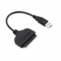 

2.5" inch 7+15pin 22Pin HDD SSD External Hard Drive Adapter data Cable USB 3.0 to SATA Converter