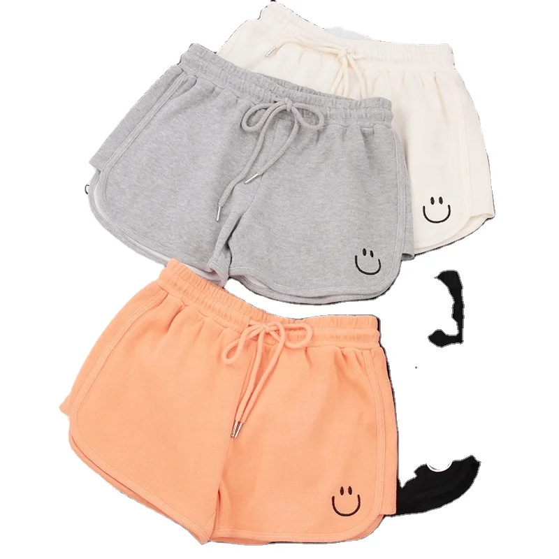

Women Summer Sport Biker Shorts Pants Casual Hot Daily Elastic Waist Basic Easy Short Female Holiday Beach Short Feminino Mujer