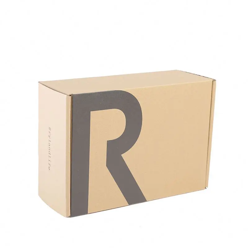 

Eco Friendly E-flute Corrugated Cardboard Box Custom Packaging Recycled Box Folding Mailer Shipping Box