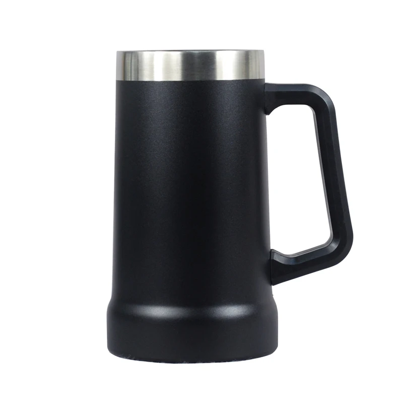 

2021 Hot Sale Personalized Beer Sterin Caneca Stanley 24OZ Original Stainless Steel Vacuum Mug copostanley with Grip, Customized colors acceptable
