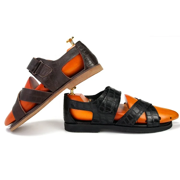 

Summer Men's Leather Handmade outdoor shoes leather Summer Men's Leather sandals, Customer's color