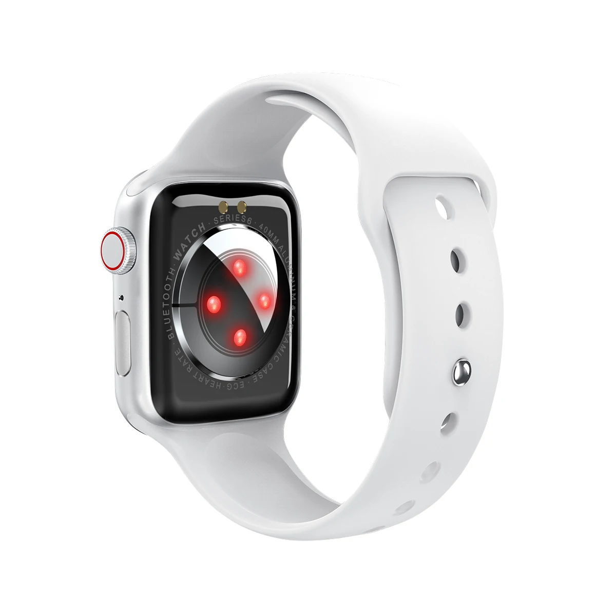 

IWO 14 W66+ Smartwatch New arrival 2021 serie 6 phone watch 1.75inch Reloj BT call Gaming Watch 6 Smart watch W66, Black white