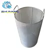 made to order round stainless steel net basket wire basket