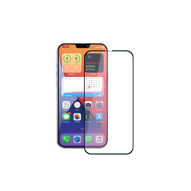 

Japan Asahi Glass 9H Full Cover Glue Phone OEM Tempered Glass Screen Protector For iPhone 13mini 13 Pro Max