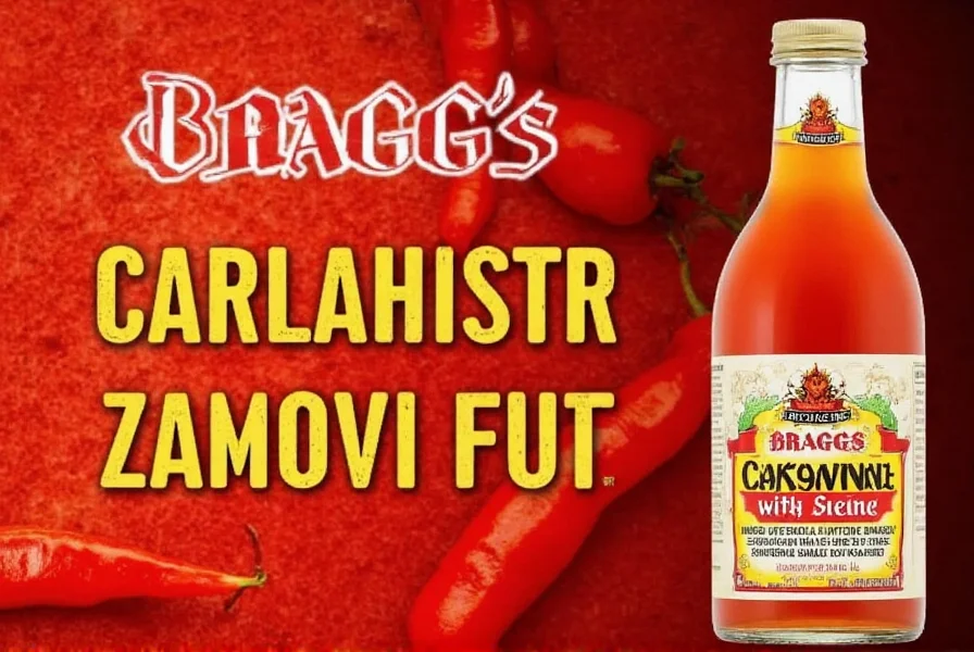 braggs vinegar with cayenne pepper