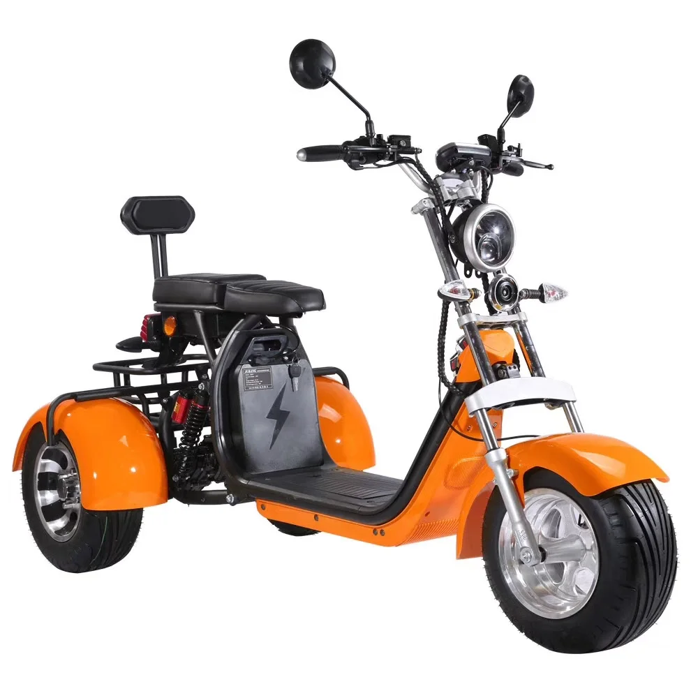 

europe warehouse electric scooter golf electric scooters city coco 1500w electric trike scooter citycoco coc eec, Black, red, yellow, blue, pink, green