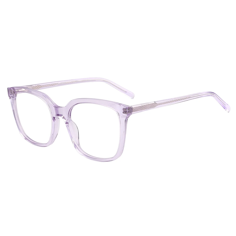 

High Quality Square Acetate Optical Spectacle Frames Women Men 2021 Anti Blue Light Blocking Eyeglasses MRG003 wholesale