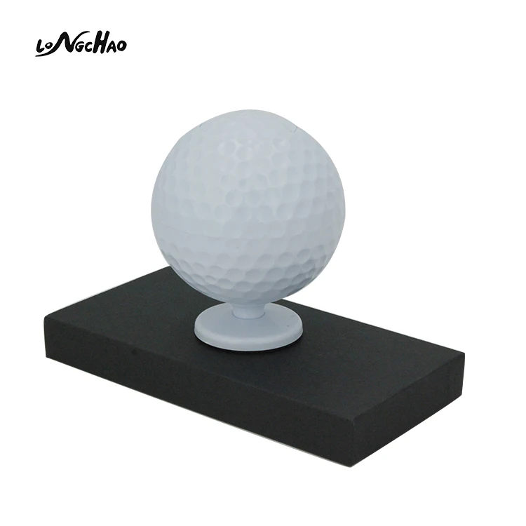

2020 Hot Selling Novelty Gift Automatic Pop-Up Golf Ball Toothpick Holder, White