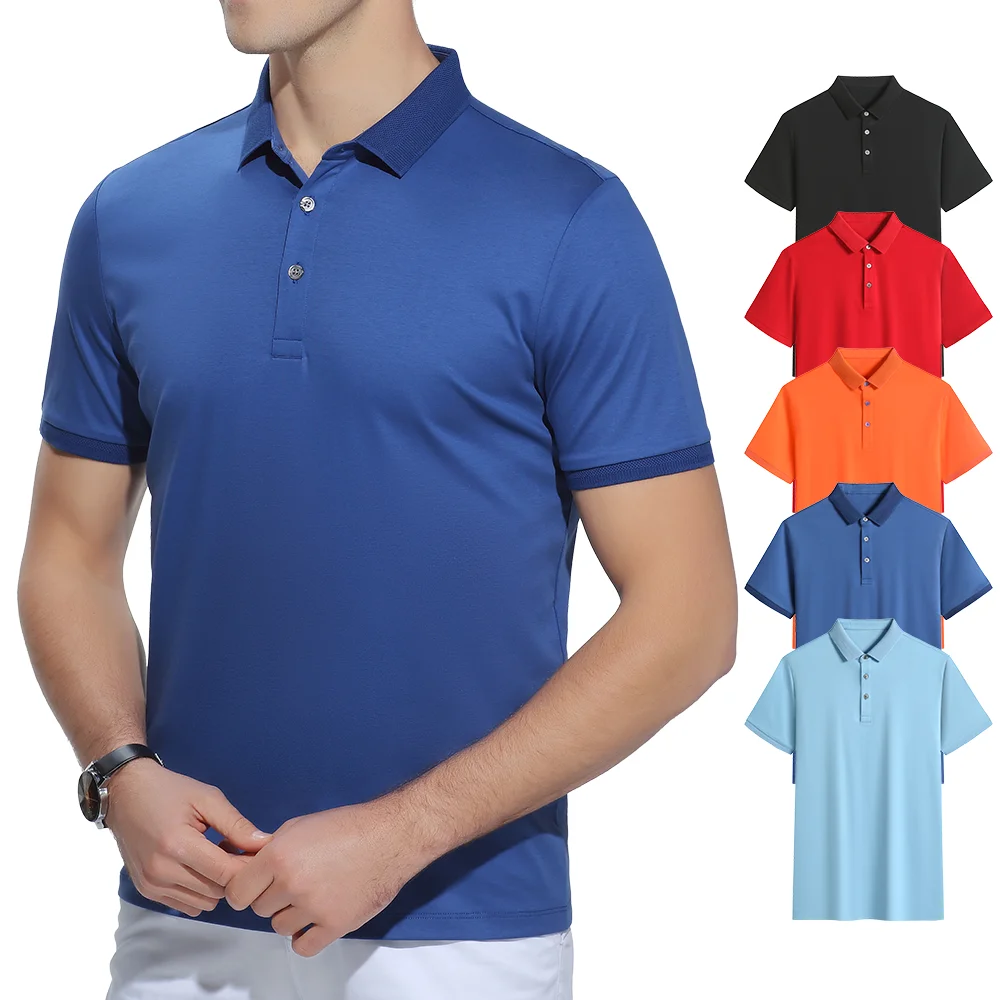 

Sublimation t-shirt custom printing high quality polo shirts unisex business high quality polo shirts