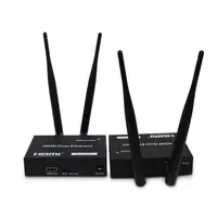 

Wireless HDMI Extender Adapter 200m 656ft 5Ghz Transmitter Receiver with IR Support Full HD 1080P Video Audio for DVD Laptop PC