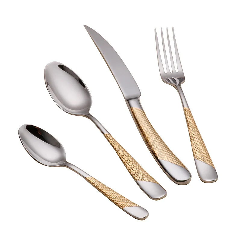 

Camp Tablewar Set Folding Kitchen Knife Spoon Fork Set Christmas Tableware