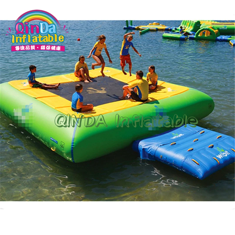 

Portable Inflatable Trampoline Water Inflatable Trampoline for Lake New Inflatable Water Trampoline for Sea, As shown or customized