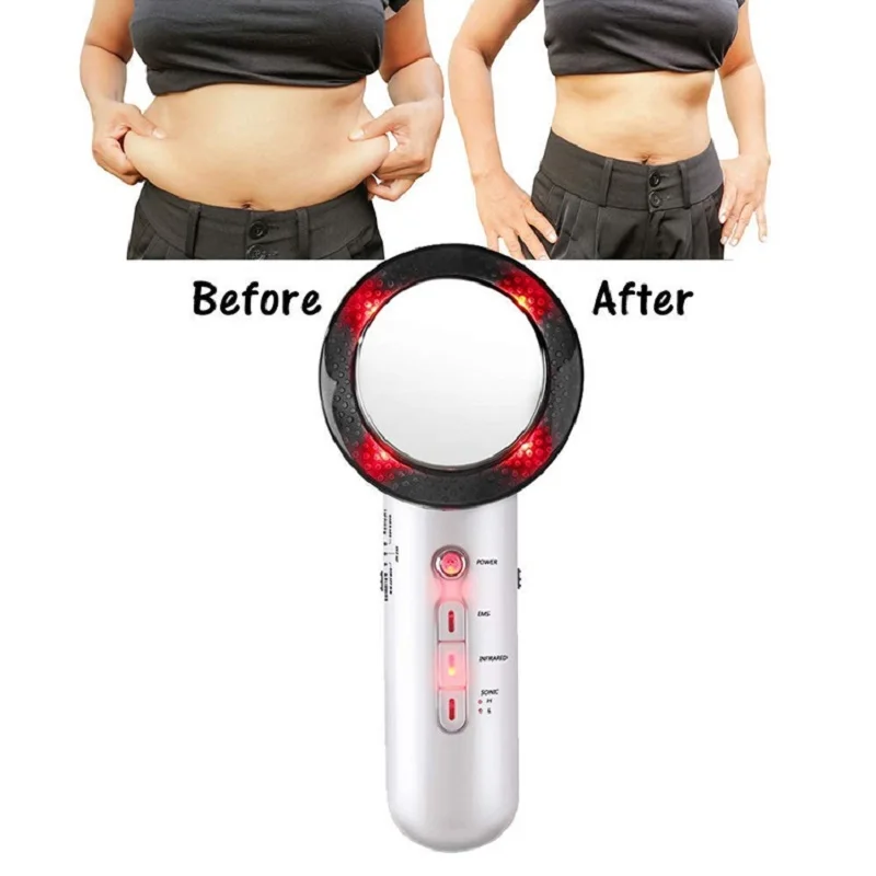 

3 In 1 Ultrasonic Ems Fat Burning Body Massage Slimming Machine beauty slim body machine