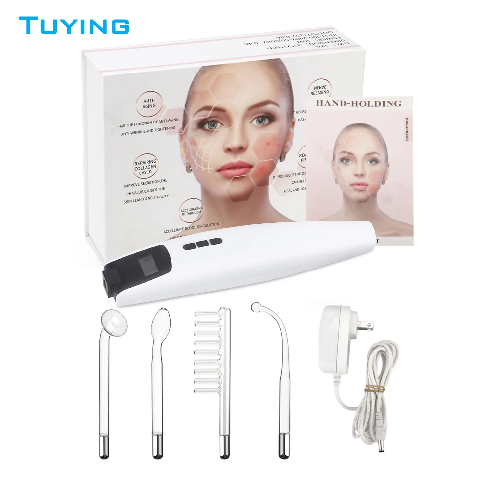 

Best Selling Factory Price Facial Massage machine violet ray wand high frequency facial machine