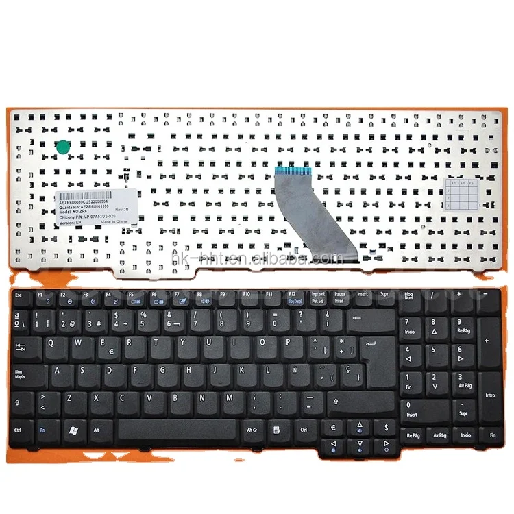 

HK-HHT optional layout laptop keyboard replacement for Acer 9400 keyboard laptop with backlit keyboard