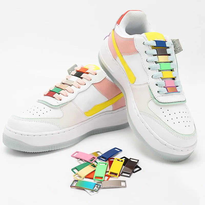 

Wholesale AF1 Shoelaces buckle Shoes Decorations Sneaker Kits Metal Lace Buckle Kids Adult Unisex Shoelace buckle
