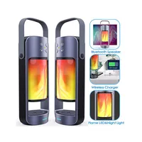 

Portable Waterproof Bluetooth Speaker With Wireless Charger 2Pack