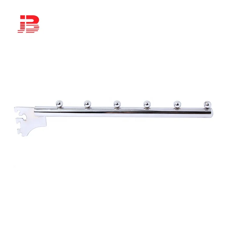 ODM manufacturers metal 19mm tube waterfall display hook for A column supplier