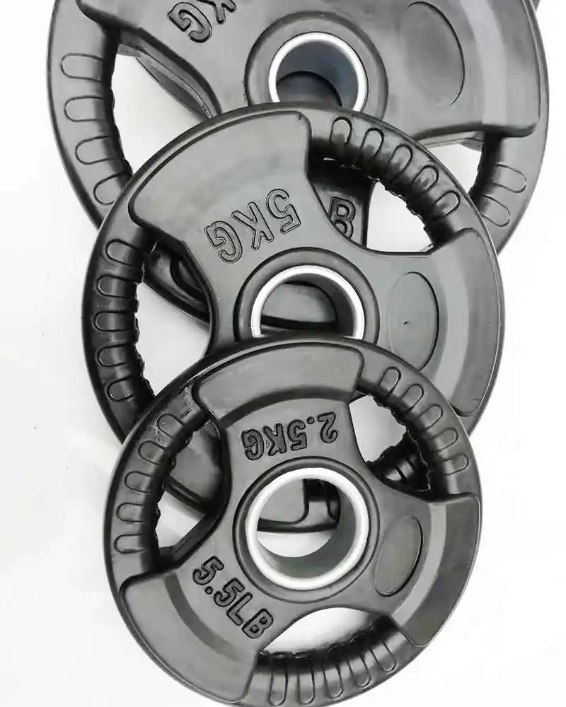 Easy Grip Multi Hole Iron Grip Weight Plates 5/10/25/35/45 Lb Gym