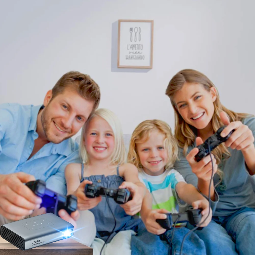 

Sainyer V10 best selling dlp 3d projector home theater with wifi bt5.0 android projector