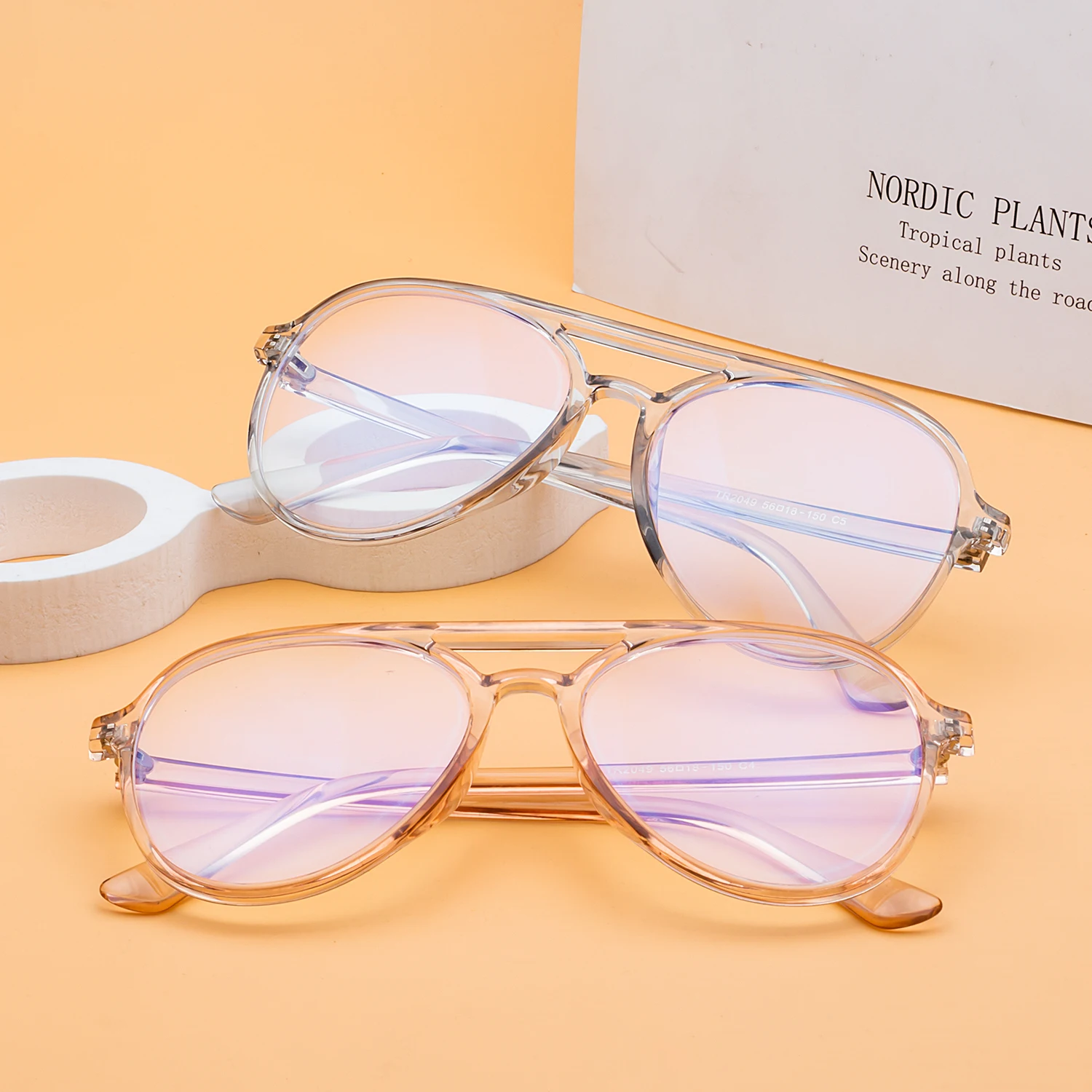 

2022 ClassicT9 90 optical glasses transparent anti blue light glasses for Men and women