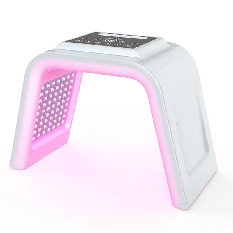 

7 Color Led Face Mask Beauty Device Facial Cold Nano Spray Red Skin Rejuvenation Use Professional PDT LED Light Therapy Machine