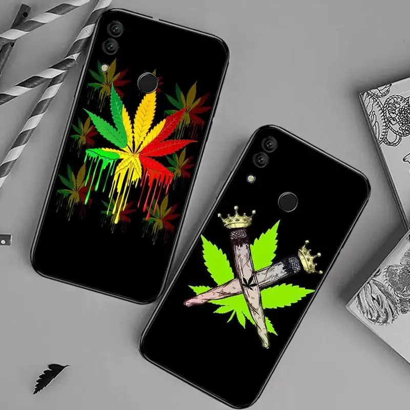 

Abstractionism Art high weed Phone Case For huawei honor 10 i lite 8x P 30 40 20 lite pro smart 2019 nova 5t mate 20 pro coque