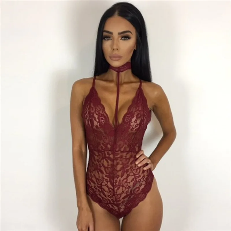 

F40345A 2021 New sexy body shaping sexy lingerie lace jumpsuit sexy lingerie underwear sets, As picture