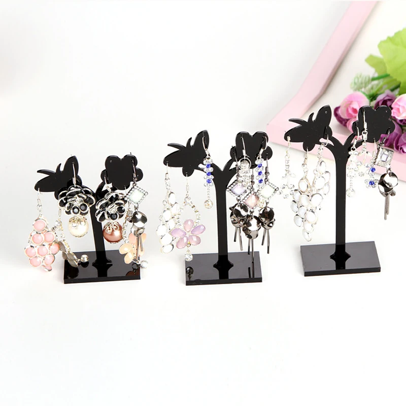 

2019 Acrylic three-piece set of earrings earrings jewelry display frame jewelry props