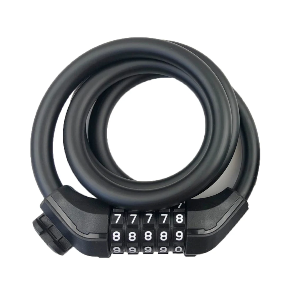 

RTS Anti-theft Pvc Cable Digit Combination Bicycle Bike Lock Five-digit password