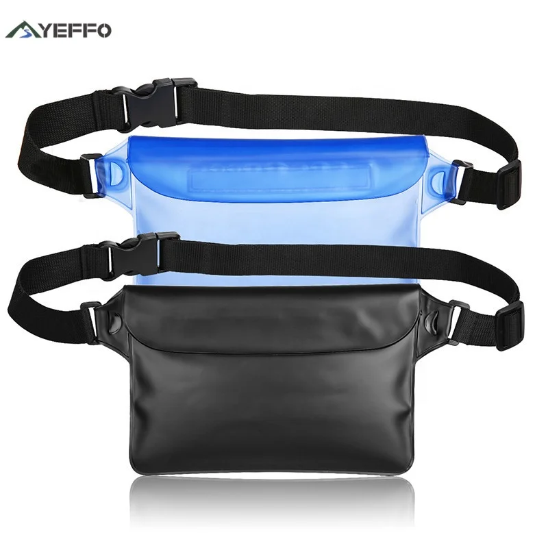 

YEFFO Waterproof Fanny Bag Dry Bag Pack Plastic Waterproof, Outdoor Beach Bean Bag, Travel Unisex  Warterproof Swimming