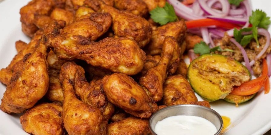 International versions of tandoori chicken dishes