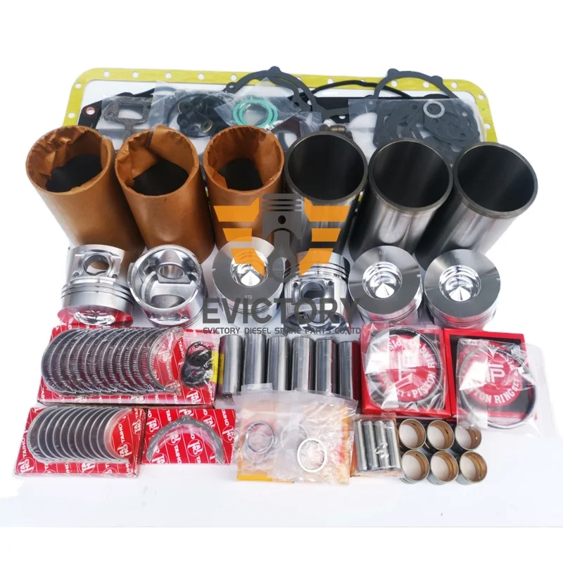 

For TOYOTA 11Z rebuild kit valve guide piston ring cylinder gasket bearing