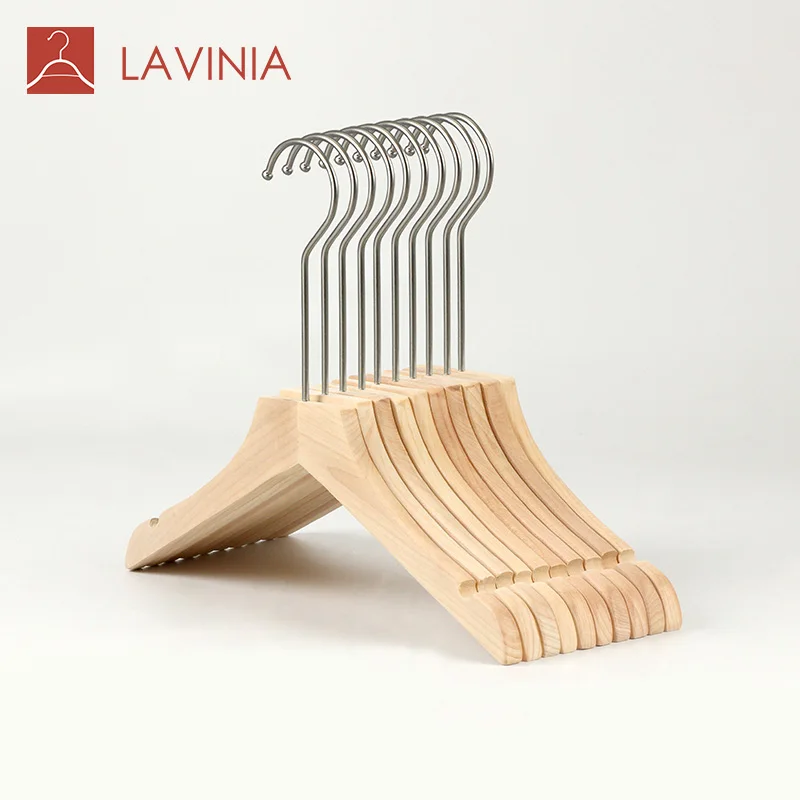 

New arrival ape mini 2 piece set clothes hanger, Natural