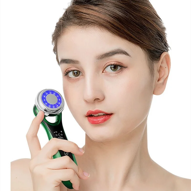 

Tightening And Lifting Facial Handheld Functional Beauty Home Use Rf Ultrasonic Face Lift Device