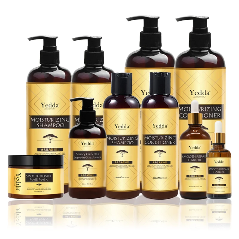 

2021 best private label hair care anti hair loss hair growth natural Organic Argan oil shampoo, White