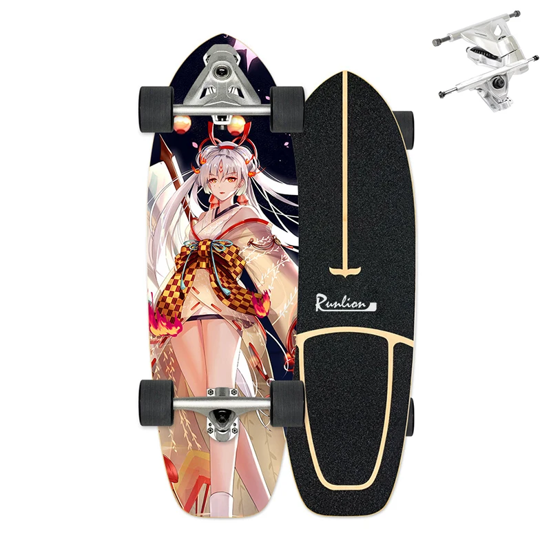 

2021 HOT Sell CX7 Truck Skateboard Complete 7 Layer Maple Wood Custom Skateboard Deck For Outdoors