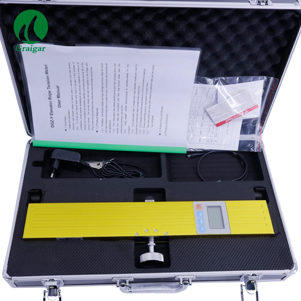 

High Precision DGZ-Y-5000 Portable Tension Meter Tester Range 5000N