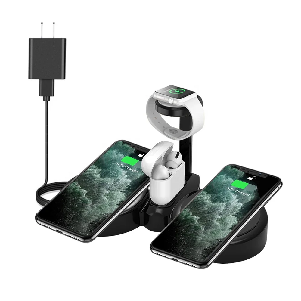 

Best selling product 4 in 1 wireless charger stand mobile phone charger