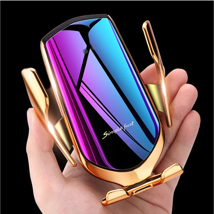 

Hot Selling Promotional item gift custom glowing Wireless Car Charger Holder Cargador Inalambrico Para Carro For iPhone