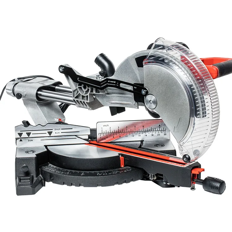 
High quality 12 inch electric cutting double bevel sliding laser miter saw wholesale best aluminum heavy base miter saw 
