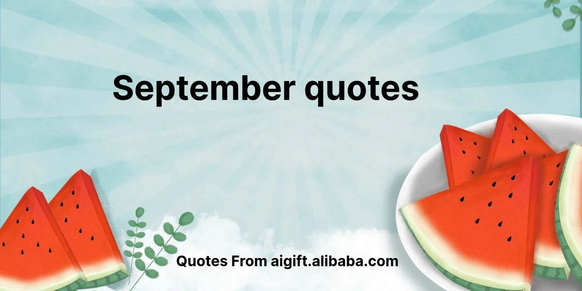 september quotes