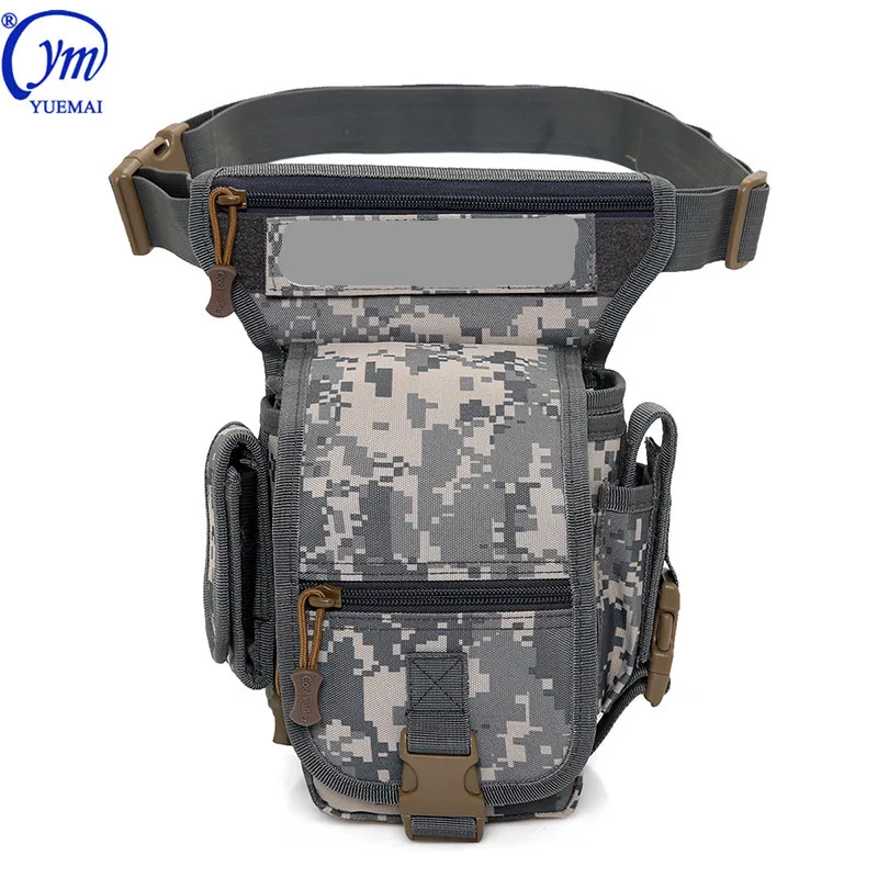 

Yuemai Factory 600D Oxford Waterproof Outdoor Tactical Military Drop Pack Waist Thigh Leg Bag, Black ,od ,tan ,camo or the customerized