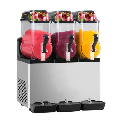 

Cheap Commercial Frozen Drink Juice Cooler Maquinas De Granizado Granizadora Frappe Granita Slushy Slush Machine