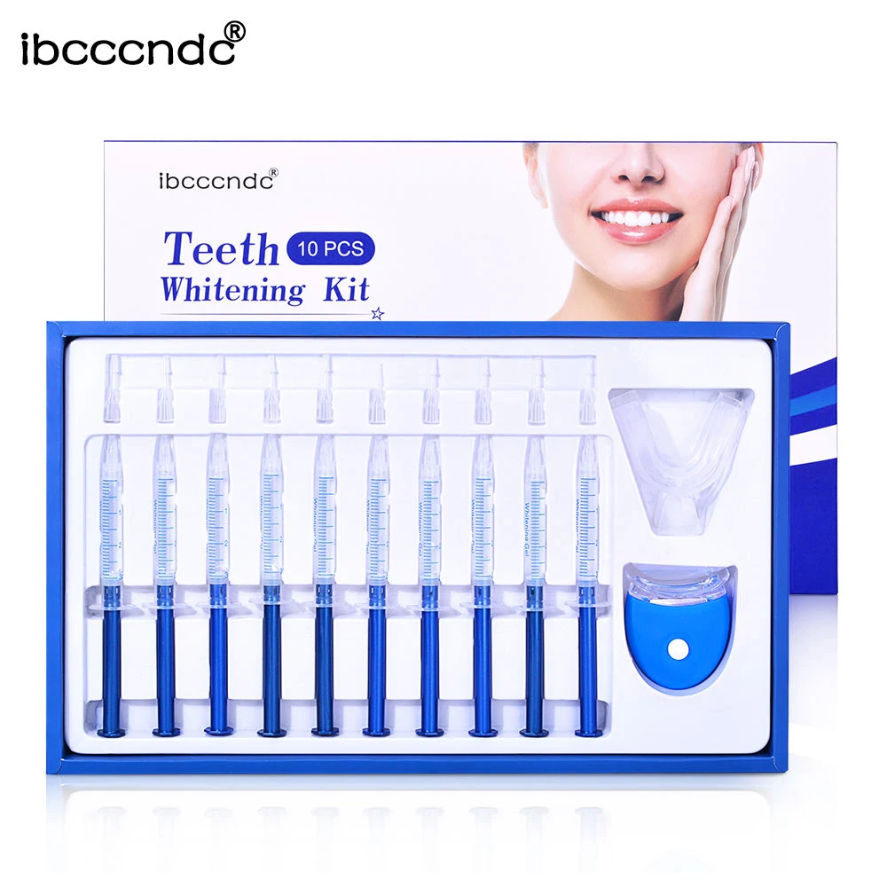 

10Pcs Teeth Whitening Gel Carbamide Peroxide Gel Teeth Whitener Dental Bleaching Tooth Syringe Gel 3ml Wholesale