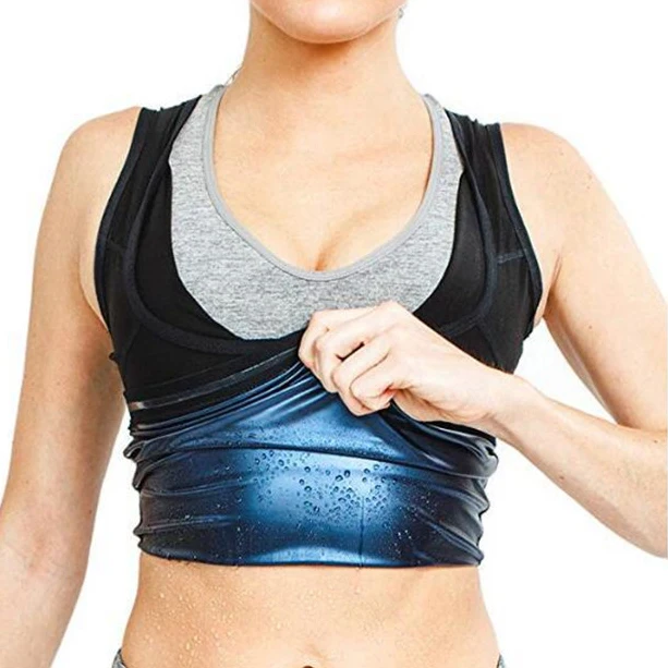 

Hot Selling Sweat Sweet Shaper Women Sweat Enhancing Athletic Tank Slimming Workout Sauna Tank Top Shapewear for Weight Loss